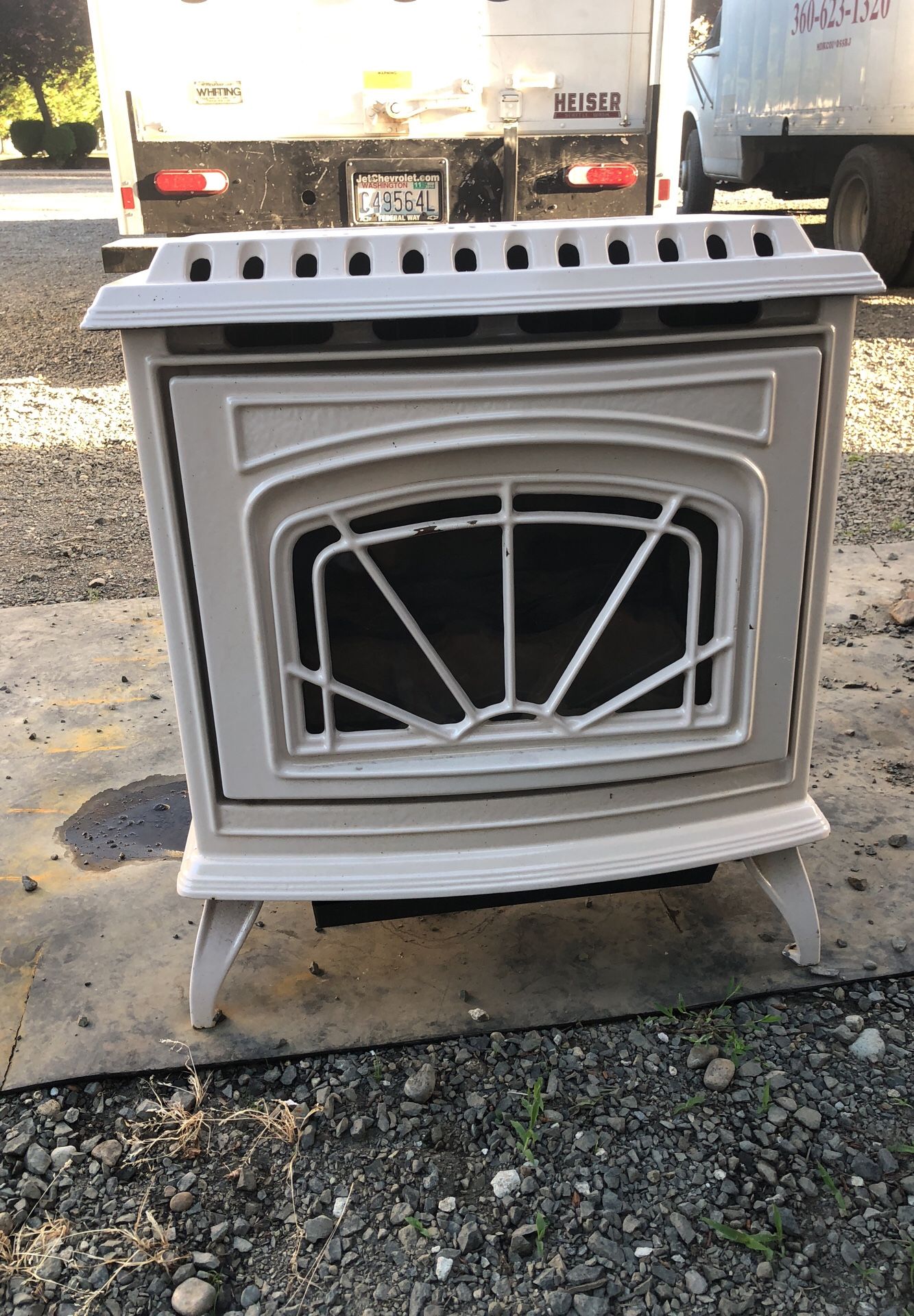 Waterford gas stove.