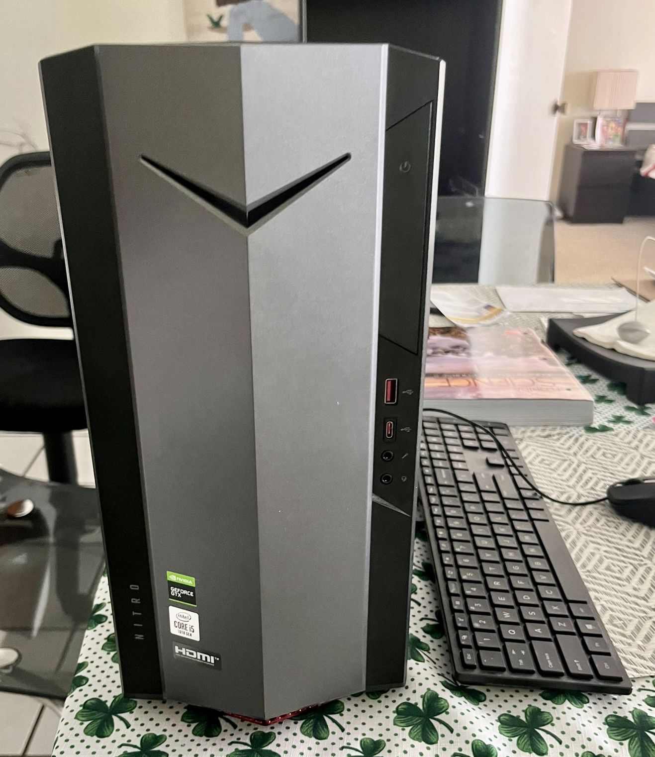 💻 Acer Gaming PC – GTX 1660 Super, Intel i5-10400, 8GB RAM – Great Performance!