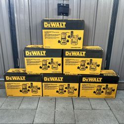 Dewalt 2-1/4 Hp Eve Fixed Base/ Plunge Router Combo Kit 