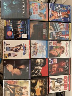 DVDs for sale. $5 each