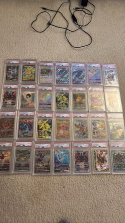 Psa 10 Pokemon Card Lot