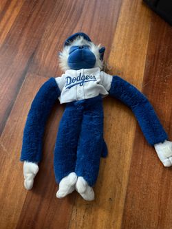 Dodger stuffed monkey
