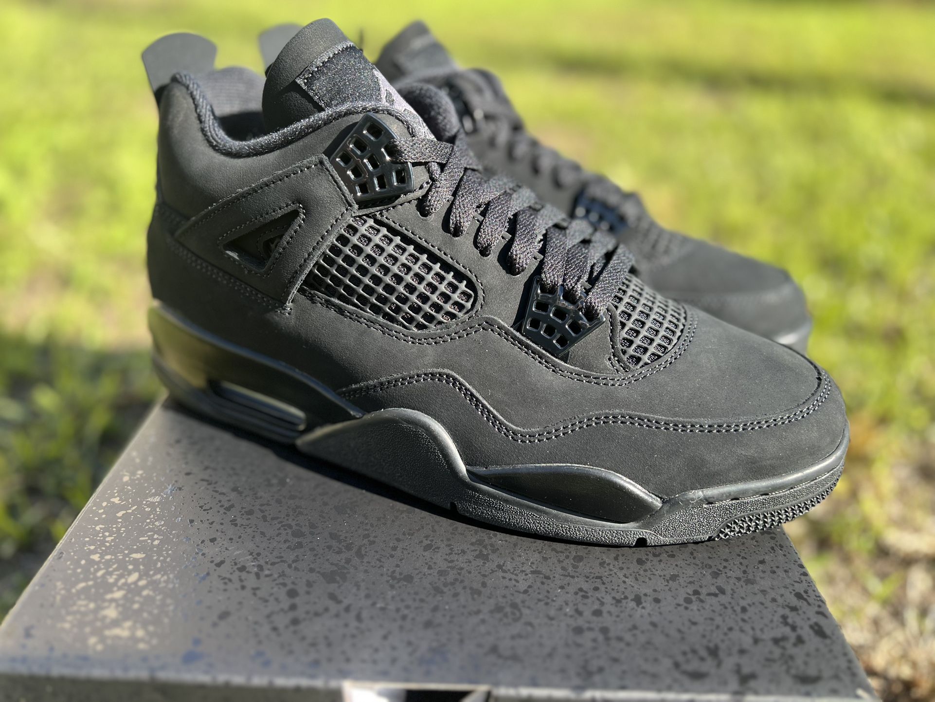 Nike Jordan 4 Retro Black Cats Sz 13