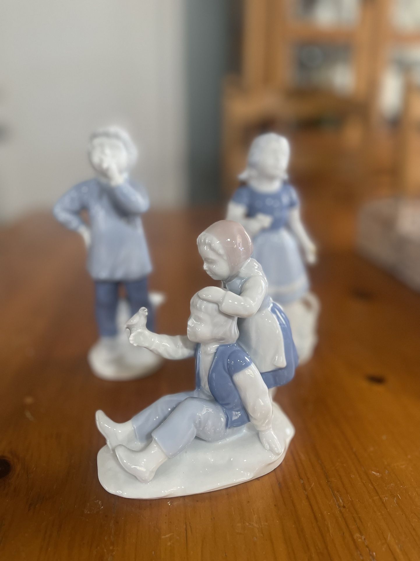 3 Elegant Porcelain Figurines