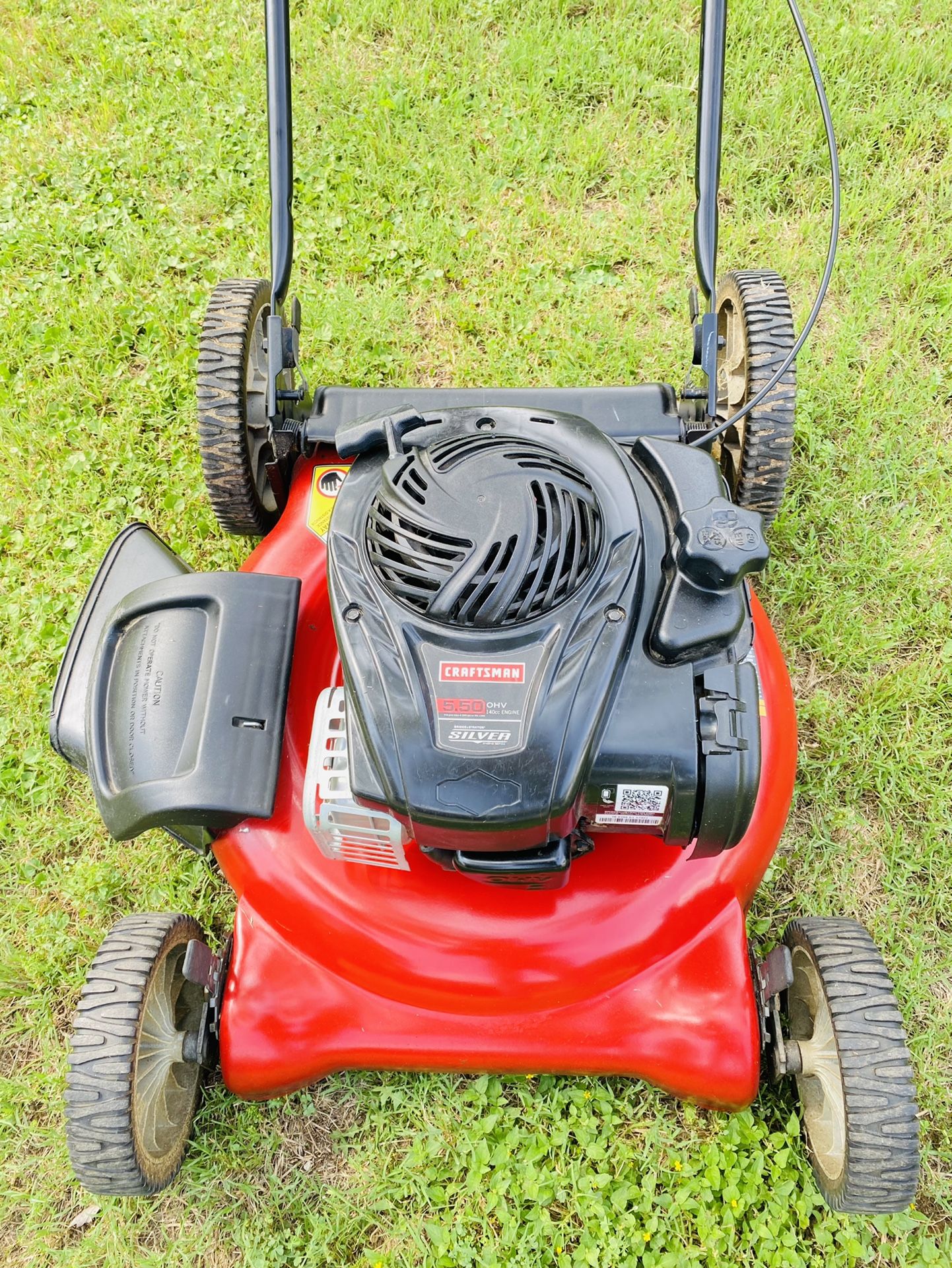 Craftsman 5.50 ohv silver sale
