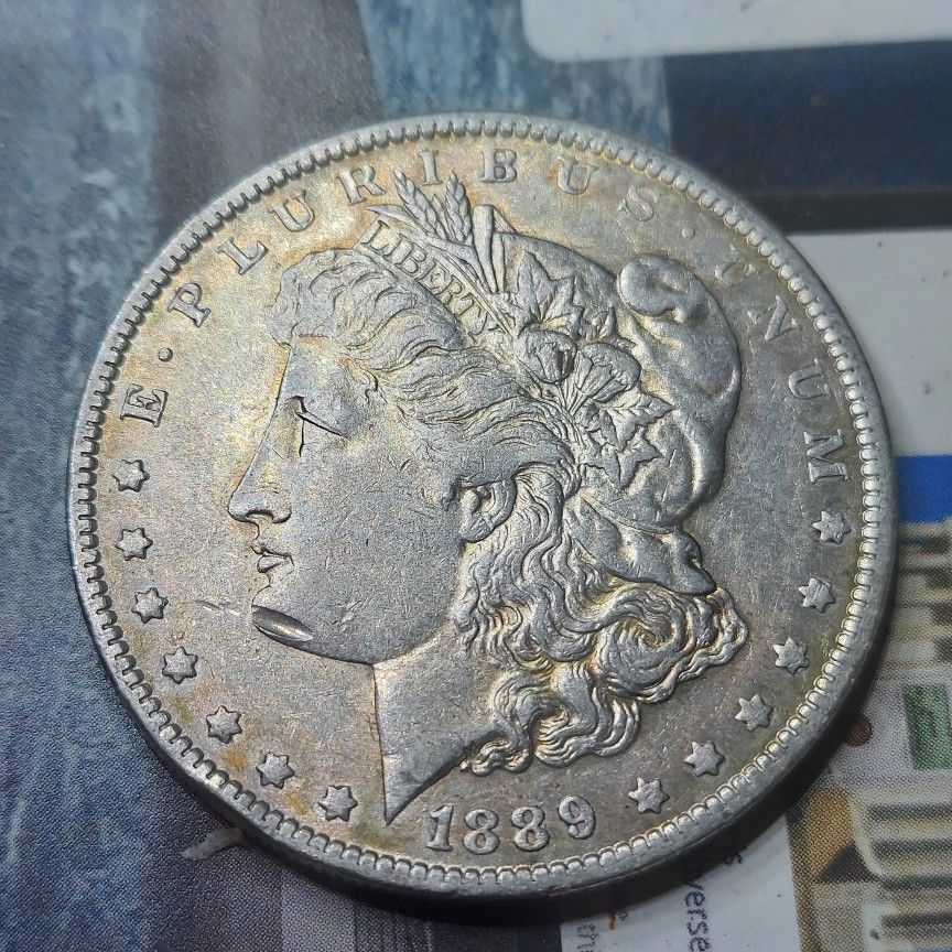 1889 O Morgan Silver Dollar