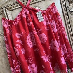 NEW INC Women’s Peasant Off The Shoulder Blouse Size Med, Org. $69 from Macy’s