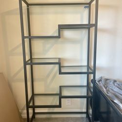Nearly Brand new Glass Bookcase