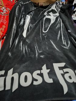 Ghostface themed blanket 