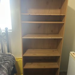 Wooden Bookshelf - MUST GO BY 1/28/2026