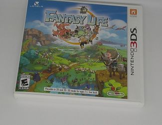 Fantasy Life Nintendo 3DS CiB Tested Works