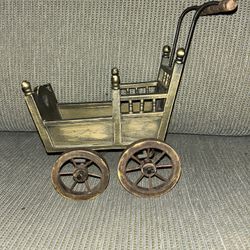 Doll Carriage Wooden& Metal