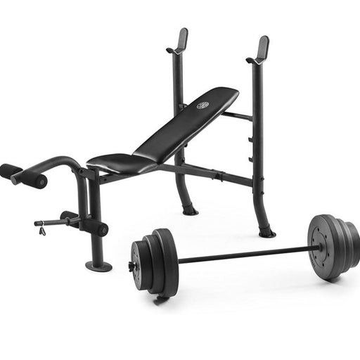 Weider XR 8.1 Adj Weight Bench W/ Rack & Leg Developer