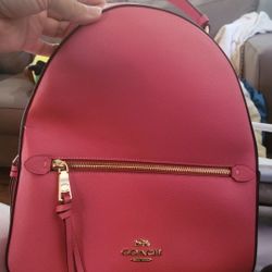 Coach Pink Backpack 