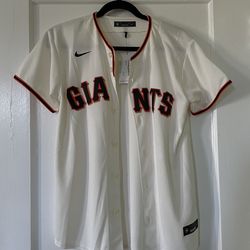 Official White Giants Baseball Jersey YL