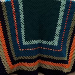 HANDMADE CROCHET BLANKET 75 X 64
