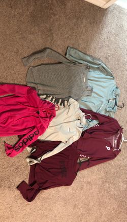 Pink, Holister, and Adidas 15$ each