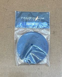 2018 Loot CRATE Exclusive PACIFIC RIM Beverage COASTERS 4-Pack 👀 (please read description)