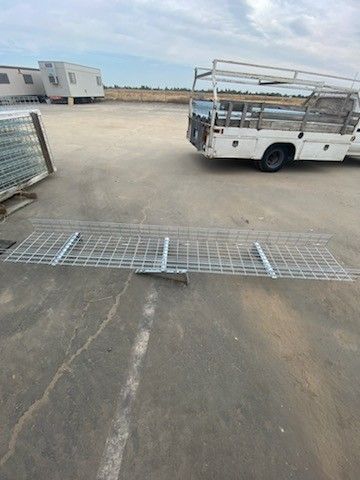 8 Foot Long 18 Inches Wide Metal Shelfs/racks