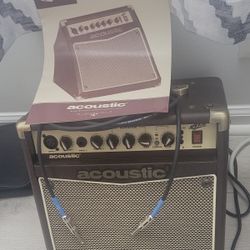Acoustic Guitar Amplifier 