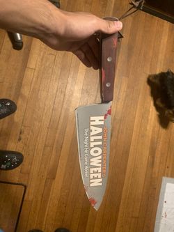 Halloween Michael Myer Knife Decor