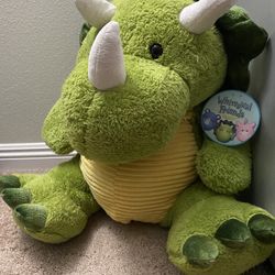TRICERATOPS 32” PLUSH STUFFED DINOSAUR