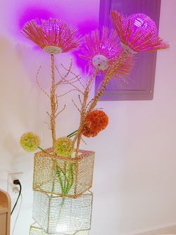 Designer elegant flower lamp (LED ,remote control)