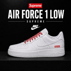 Nike Supreme Air Force 1 - All Sizes