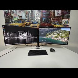 Dell Dual Monitors 