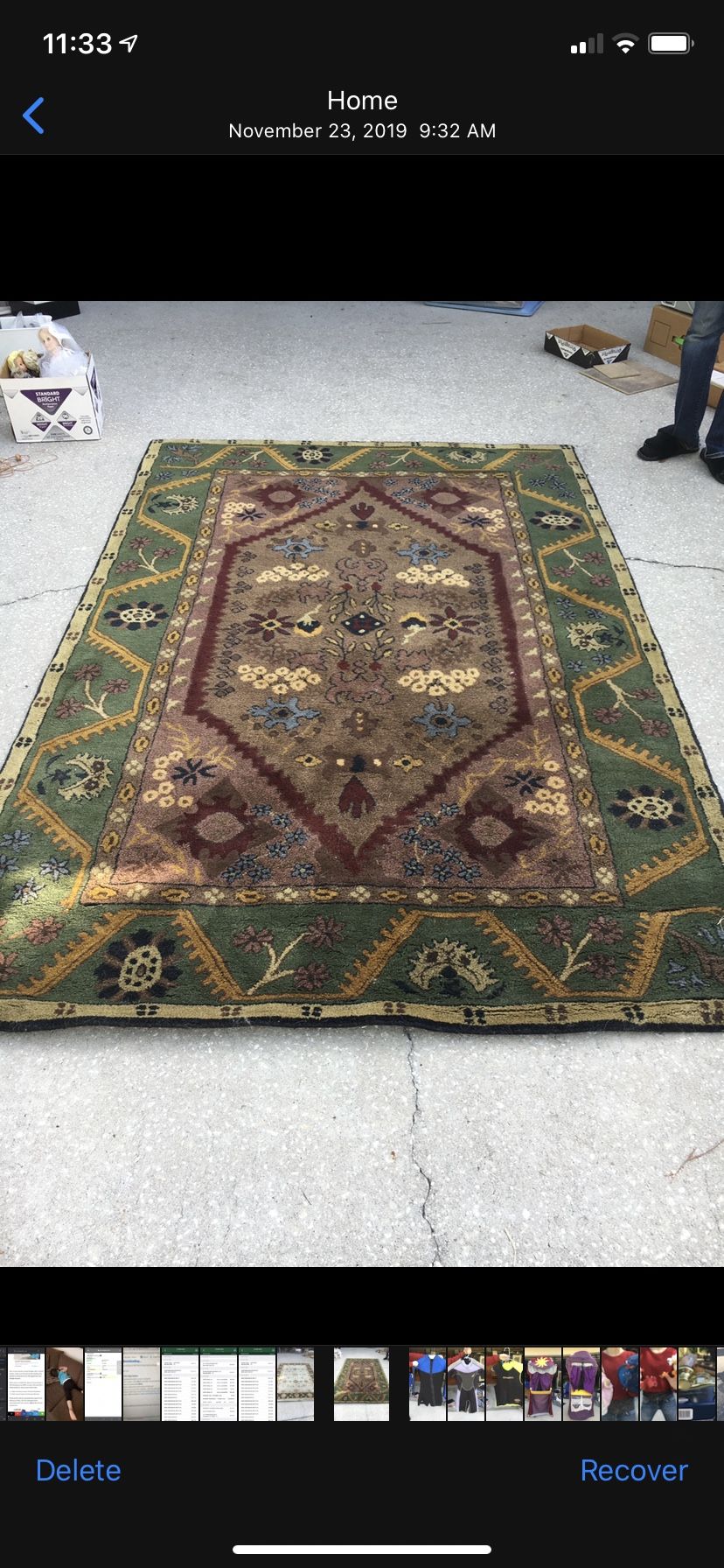 Pottery Barn Wool Carpet