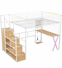 Full size loft bed