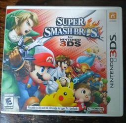 Super Smash Bros Nintendo 3DS