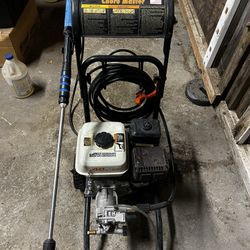 Chore Master Power Washer 2400 psi Honda Motor Runs Good