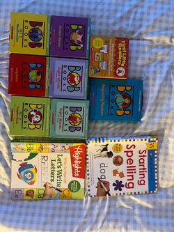 BOB Books Learning to Read and Dry erase practice writing books