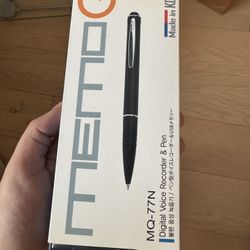 Pen And Voice Recorder 