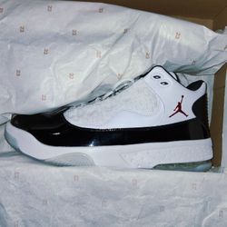 Jordan Size 10 White/ Black/ Blue