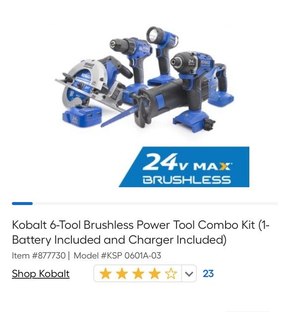 Kobalt Tool Set