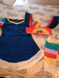 Rainbow Brite costume cosplay size Medium