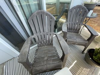 Brown Outdoor Patio chairs