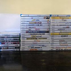 Wii, Xbox 360,Ps4,Ps3 Game Lot