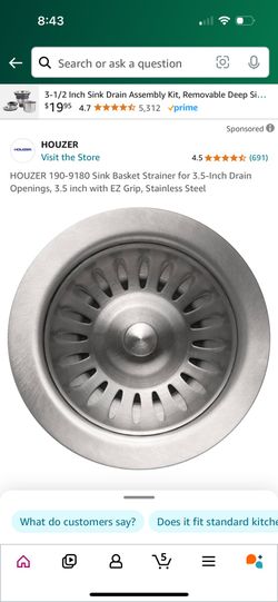 Garbage Disposal Rid And Stopper