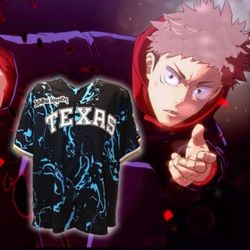 Jujutsu Kaisen Texas Rangers Jersey