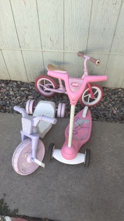 Toddler bike scooter