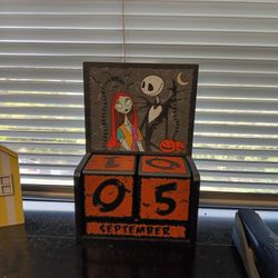 Nightmare Before Christmas Calendar 
