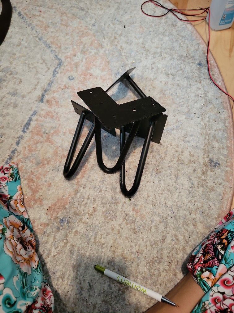 Hair Pen Table 4 Legs (6)inch