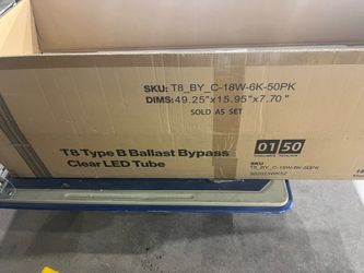 Light Ballast - T8 Bypass Clear LED