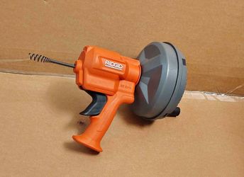 Ridgid easy spin drain cleaning snake