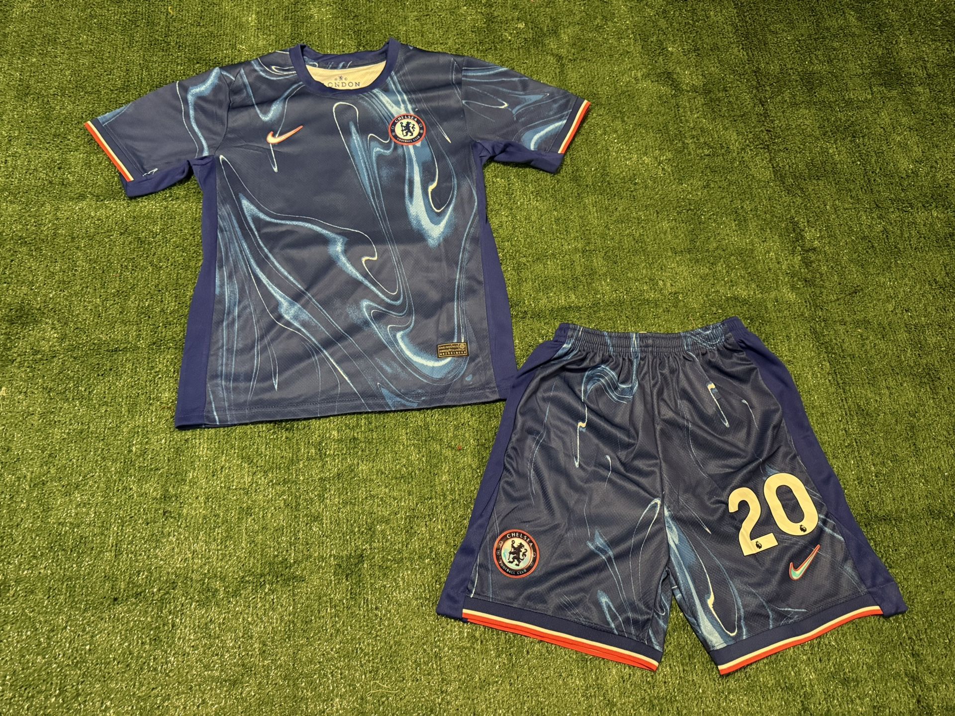 Cole Palmer #20 Chelsea Home Kids Jersey 24/25