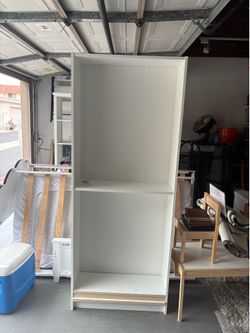 White Bookshelf