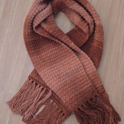 Crochet Blanket Scarf